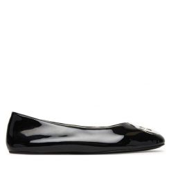 Baleriny Tory Burch. Czarne baleriny damskie Tory Burch, bez wzorów, bez obcasa. Za 1,889.00 zł.