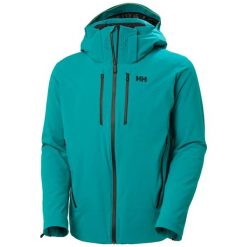Kurtka narciarska Helly Hansen Steilhang 2.0. Zielone kurtki męskie Helly Hansen, l, bez wzorów, z elastanu, bez kaptura. Za 2,431.00 zł.