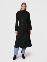 Herskind Płaszcz wełniany Astra 4580830 Czarny Regular Fit. Czarne płaszcze damskie Herskind, na zimę, bez wzorów, z wełny, bez kaptura. Za 2,799.00 zł.