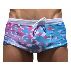 Kąpielówki Mako Summer. Niebieskie kąpielówki męskie MAKO, m, bez wzorów, do pływania. Za 199.50 zł.