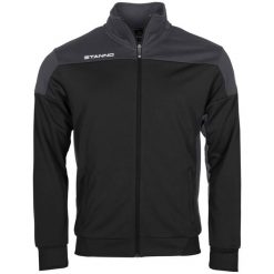 Bluza dresowa zapinana na zamek błyskawiczny Stanno Pride. Czarne bluzy damskie STANNO, l, bez wzorów, z dresówki, bez kaptura, rowerowe. Za 242.00 zł.