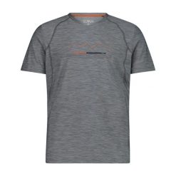 Koszulka szybkoschnąca męska CMP Toto T-Shirt Melange Stretch Jersey. Szare t-shirty męskie CMP, m, bez wzorów, z jersey, sportowe, bez kołnierzyka. Za 176.50 zł.