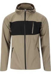 Kurtka wodoodporna z kapturem Endurance Tellent. Brązowe kurtki męskie Endurance, l, bez wzorów, z materiału, sportowe, z kapturem. Za 387.00 zł.