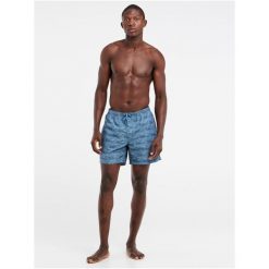 Spodenki męskie Protest PRTTERTON beachshort. Niebieskie kąpielówki męskie Protest, m, bez wzorów, do pływania. W wyprzedaży za 170.99 zł.