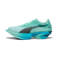 Damskie buty do biegania Puma FAST-R NITRO™ Elite 3. Zielone obuwie sportowe damskie Puma, bez wzorów, z gumy, do biegania. Za 1,186.15 zł.