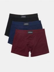 Bokserki long 3 pack - wielobarwny. Bokserki męskie Sinsay, l, bez wzorów. Za 35.99 zł.