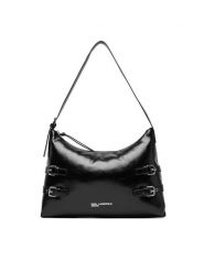 Karl Lagerfeld Jeans Torebka B1W30154 Czarny. Czarne torebki do ręki damskie Karl Lagerfeld Jeans, bez wzorów, z jeansu, bez dodatków. Za 769.99 zł.