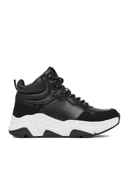 Roxy Sneakersy CEO-AVO-296-153 Czarny. Czarne buty sportowe dziewczęce Roxy, bez wzorów, ze skóry, bez zapięcia. Za 149.99 zł.