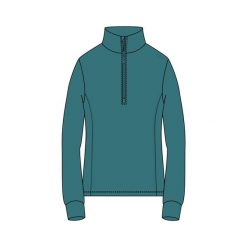 Golf damska turystyczne CMP 3G27836. Zielone swetry damskie CMP, l, bez wzorów, sportowe, bez kołnierzyka, bez ramiączek, bez kaptura. Za 172.50 zł.