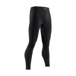 Legginsy X-Bionic Mightywool. Czarne legginsy sportowe męskie X Bionic, l, bez wzorów, z włókna, narciarskie. Za 516.00 zł.
