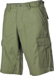 MFH Spodnie US Bermuda BDU Rip Stop oliwkowe XL. Zielone spodnie sportowe męskie MFH, m, bez wzorów. Za 206.00 zł.