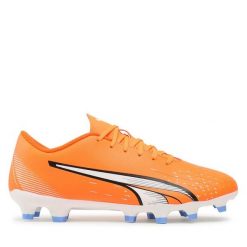 Buty do piłki nożnej Puma. Brązowe buty sportowe męskie Puma, bez zapięcia. Za 179.99 zł.