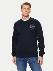 S.Oliver Bluza 2153489 Granatowy Regular Fit. Niebieskie bluzy męskie S.Oliver, m, bez wzorów, z bawełny, bez kaptura. Za 159.99 zł.