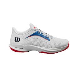 Damskie buty do padla Wilson Hurakn 2.0. Czarne obuwie sportowe damskie Wilson, bez wzorów. W wyprzedaży za 394.05 zł.