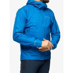 Kurtka z membraną męska Montane Phase Nano Jacket. Niebieskie kurtki męskie Montane, m, bez wzorów, bez kaptura. W wyprzedaży za 1,507.95 zł.