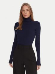 Kontatto Golf 3M0817C Granatowy Regular Fit. Niebieskie swetry damskie Kontatto, m, bez wzorów, z syntetyku, bez kołnierzyka, bez ramiączek, bez kaptura. Za 289.99 zł.