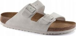 Birkenstock Birkenstock Arizona SFB VL 1024554 białe 44. Białe sandały męskie Birkenstock, bez zapięcia. Za 451.27 zł.