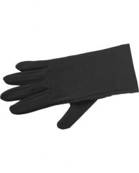 Rękawiczki merino ROK. Szare rękawiczki damskie LASTING, bez wzorów, z dzianiny. Za 142.00 zł.