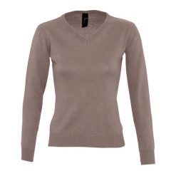 Bluza Damska Galaxy Z Dekoltem V. Fioletowe bluzy damskie SOL'S, l, bez wzorów, bez kaptura. Za 142.99 zł.