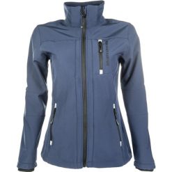 Damska kurtka jeździecka HKM Sport. Niebieskie kurtki sportowe damskie HKM, m, bez wzorów, z materiału, bez kaptura, do jazdy konnej. Za 302.50 zł.