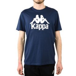 Męska Koszulka Caspar. Niebieskie koszulki sportowe męskie Kappa, m, bez wzorów, bez kołnierzyka, bez ramiączek, trekkingowe. Za 66.99 zł.