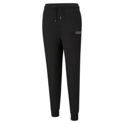Spodnie damskie Puma Modern Basics High czarne. Czarne spodnie sportowe damskie Puma, xl, bez wzorów. Za 300.17 zł.