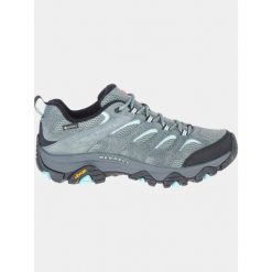 Buty turystyczne damskie Merrell Moab 3 GTX. Brązowe obuwie sportowe damskie Merrell, bez wzorów, z gore-texu, trekkingowe. Za 638.95 zł.