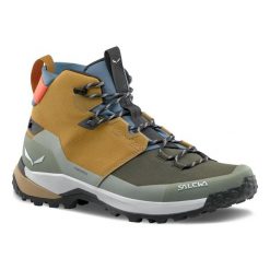 Buty trekkingowe Salewa Puez 2 Mid Ptx. Żółte trekkingi męskie Salewa, trekkingowe. Za 961.60 zł.
