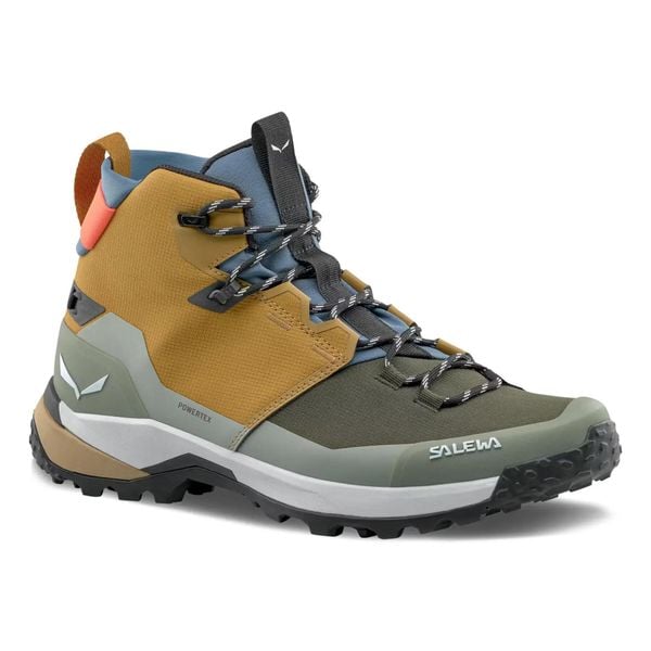 Buty trekkingowe Salewa Puez 2 Mid Ptx. Żółte trekkingi męskie Salewa, trekkingowe. Za 779.50 zł.