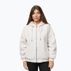 Bluza damska Pitbull Daisy Hooded Zip. Brązowe bluzy damskie PITBULL, l, bez wzorów, bez kaptura. Za 269.99 zł.