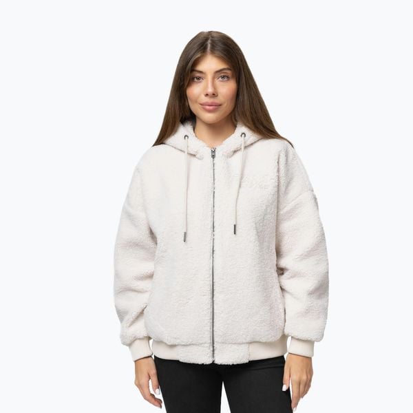 Bluza damska Pitbull Daisy Hooded Zip. Brązowe bluzy damskie PITBULL, l, bez wzorów, bez kaptura. Za 269.99 zł.