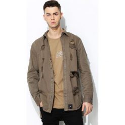 Khaki Koszula Bear Attack. Koszule męskie marki Born2be. Za 139.99 zł.