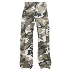 Spodnie Męskie Camo Pure Vintage. Zielone spodnie sportowe męskie BUILD YOUR BRAND, m, bez wzorów, trekkingowe. Za 371.99 zł.