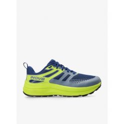 Buty do biegania męskie Inov-8 TrailFly Max Wide. Niebieskie buty sportowe męskie Inov-8, bez zapięcia, do biegania. Za 618.99 zł.