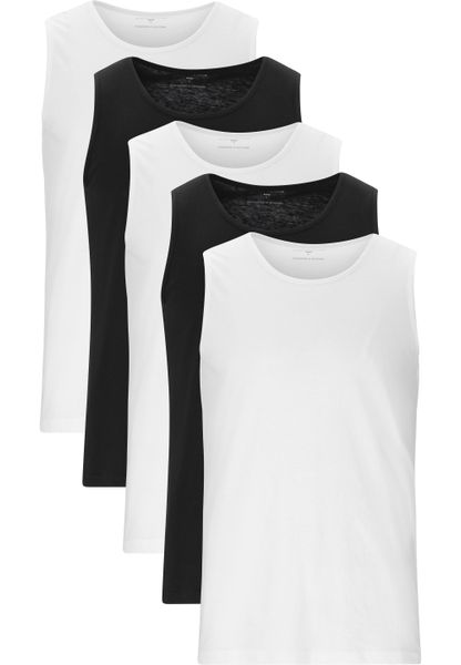 Tank top Endurance Rabby (x5). Czarne t-shirty męskie Endurance, m, bez wzorów, z bawełny, klasyczne, bez kołnierzyka. Za 234.50 zł.