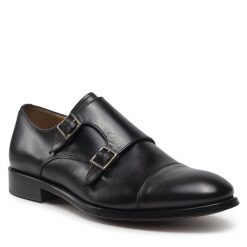 Półbuty Lord Premium. Czarne eleganckie półbuty Lord Premium, wizytowe, bez zapięcia. Za 660.00 zł.
