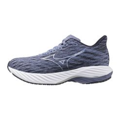 Buty do biegania Mizuno Wave Rider Wos. Białe obuwie sportowe damskie Mizuno, bez wzorów, z materiału, do biegania, mizuno wave. Za 479.99 zł.
