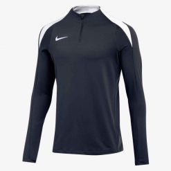 Bluza treningowa męska Nike Dri-fit Strike 24. Białe bluzy sportowe męskie Nike, m, bez wzorów, bez kaptura, do piłki nożnej, dri-fit (nike). Za 255.30 zł.