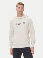 Tommy Hilfiger Bluza Brand Love MW0MW40534 Beżowy Regular Fit. Brązowe bluzy męskie Tommy Hilfiger, m, bez wzorów, z bawełny, bez kaptura. Za 299.99 zł.
