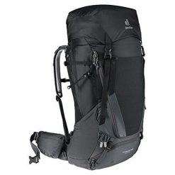 Plecak trekkingowy Deuter Futura Air Trek 55 + 10 SL damski - black. Czarne plecaki damskie Deuter, bez wzorów, sportowe. Za 995.99 zł.