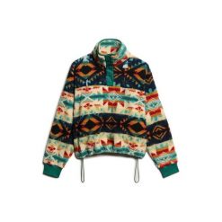 Damska bluza rozpinana do połowy Superdry Super Soft. Bluzy damskie Superdry., bez wzorów, bez kaptura. W wyprzedaży za 375.90 zł.