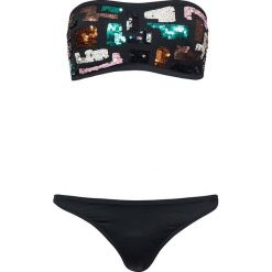 Bikini "St Tropez" w kolorze czarnym ze wzorem. Czarne bikini damskie marki Ocean Blue Swimwear, bez wzorów. W wyprzedaży za 128.95 zł.