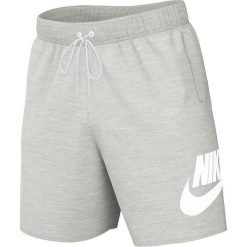 Szorty Nike Club Alumni szare. Białe szorty męskie Nike, bez wzorów. Za 190.35 zł.
