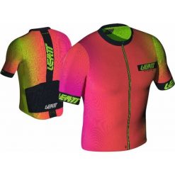 Koszulka rowerowa LEATT Jersey MTB Endurance 6.0. Czerwone buty sportowe męskie LEATT, z jersey, bez zapięcia, rowerowe. Za 411.35 zł.