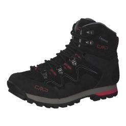 Buty trekkingowe damskie CMP Athunis Mid. Czarne obuwie sportowe damskie CMP, za kostkę, trekkingowe. Za 538.90 zł.