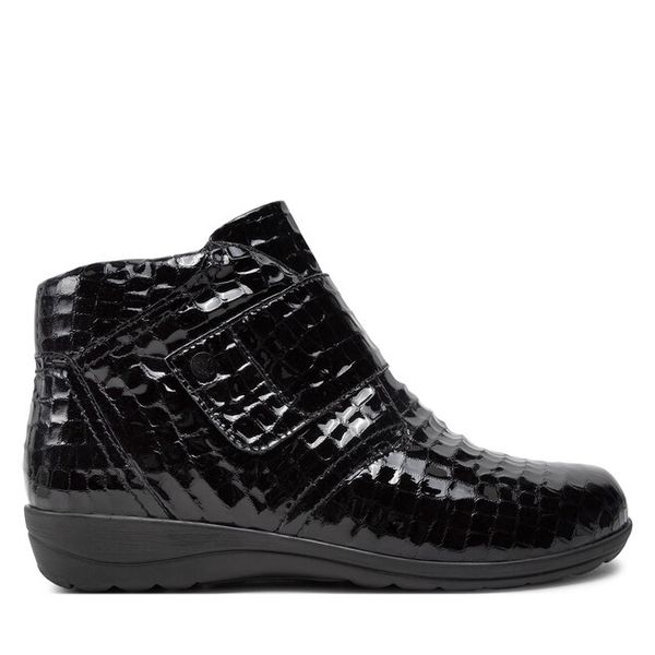 Botki Caprice. Czarne botki damskie Caprice, bez obcasa, na płaskiej podeszwie, bez zapięcia. Za 359.99 zł.
