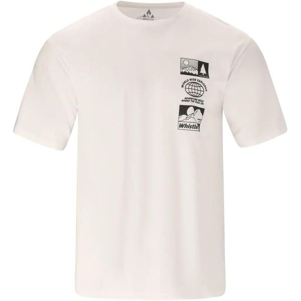 T-shirt Whistler Arwen. Białe t-shirty męskie Whistler, na lato, l, bez wzorów, z bawełny, eleganckie, bez kołnierzyka. Za 125.00 zł.