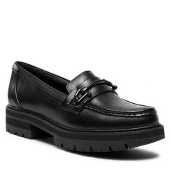 Loafersy Clarks. Czarne mokasyny damskie Clarks. Za 279.99 zł.