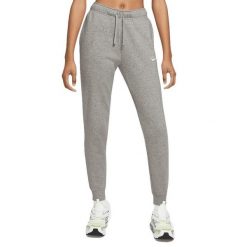 Spodnie Mid-Rise Joggers Rozmiar S Szary - DQ5191-063. Szare spodnie sportowe damskie Nike, s, bez wzorów, z dzianiny, na fitness i siłownię. Za 187.75 zł.