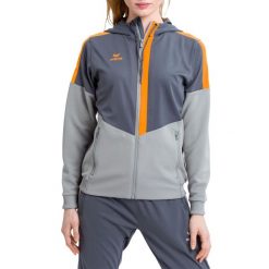 Damska kurtka z kapturem Erima Training. Brązowe kurtki damskie Erima, l, bez wzorów, z kapturem. W wyprzedaży za 175.95 zł.